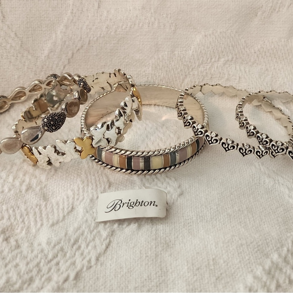 Brighton Silver and Gold Bracelet Collection